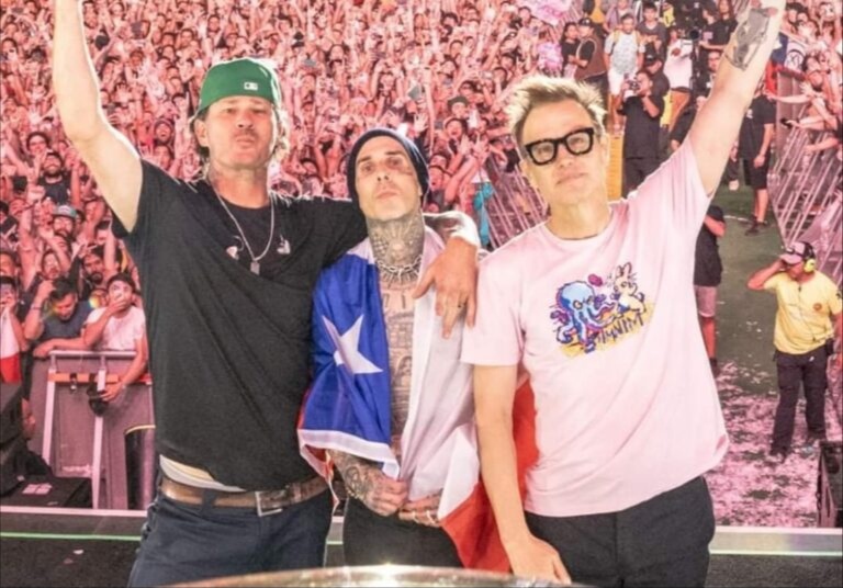 «El Regreso Triunfal de Blink-182 Ilumina el Escenario de Lollapalooza Chile 2024»